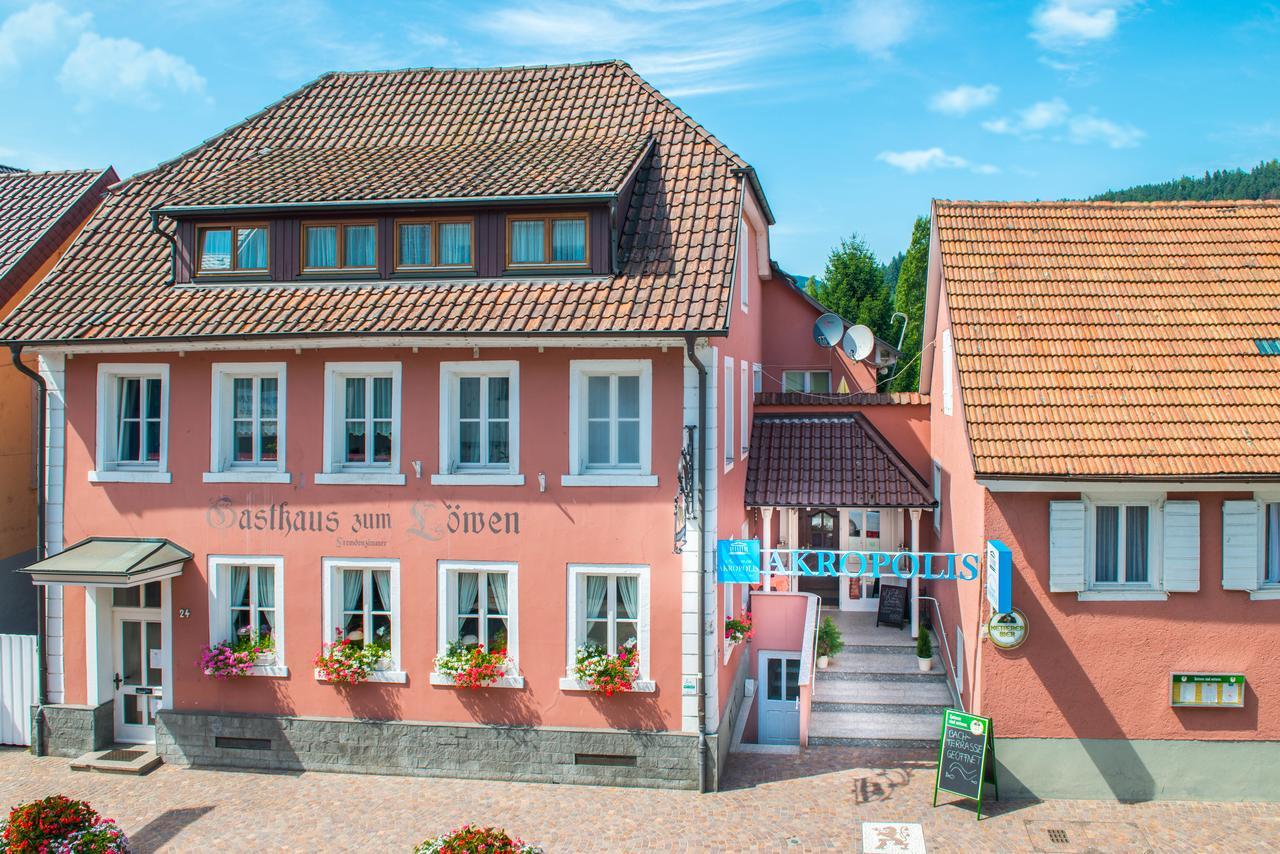Gasthaus Zum Loewen - Restaurant Akropolis Hausach Exteriér fotografie